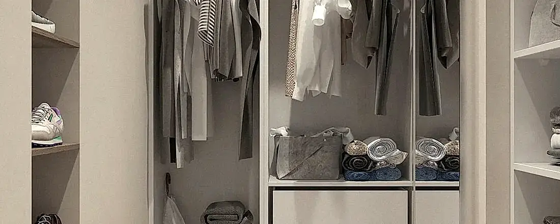 3 Tips to keep your Bedroom Closet Organized